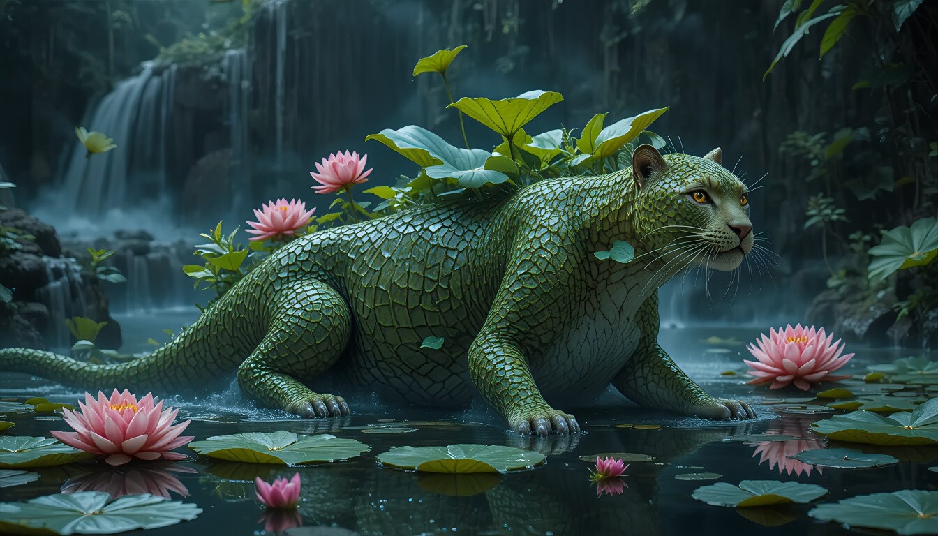 聖なる池の王 | の人気AIイラスト・グラビア