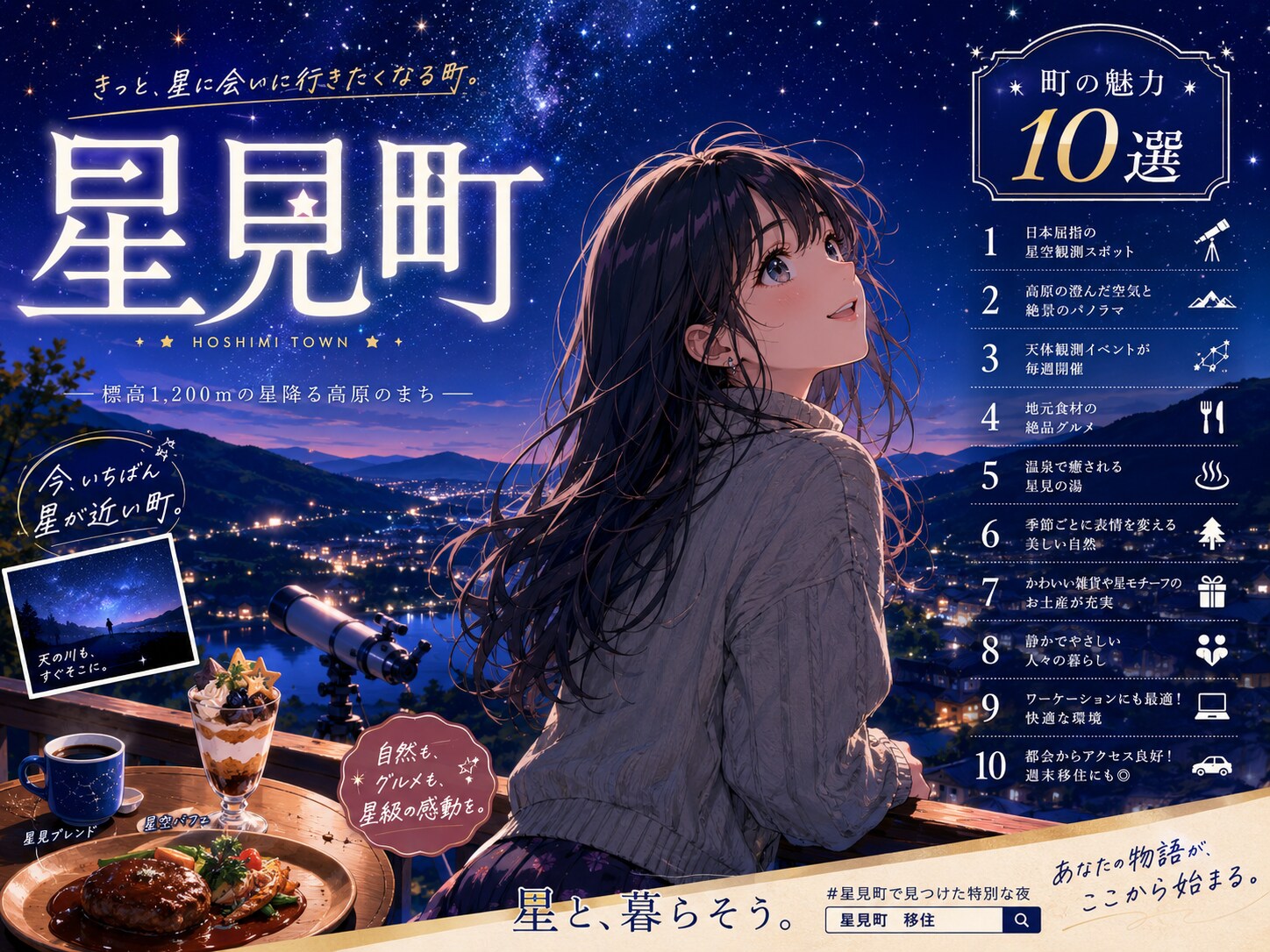 星見町 | の人気AIイラスト・グラビア