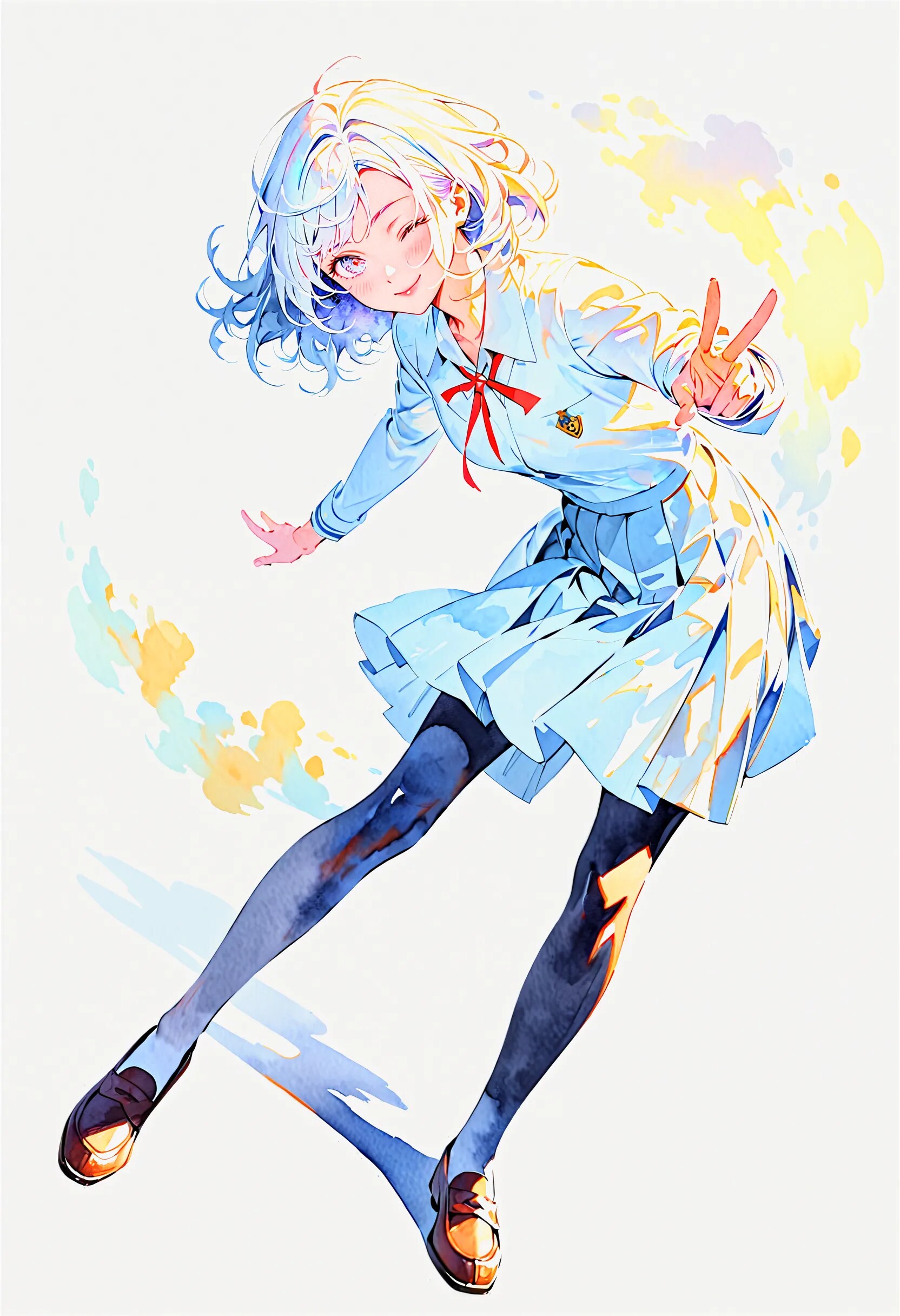 ピース少女