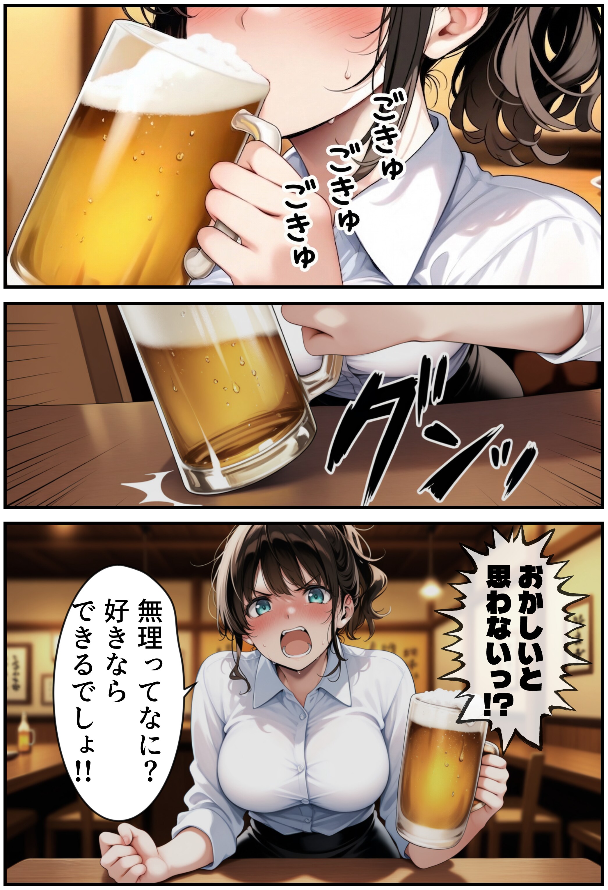 お怒りゆいちゃん
