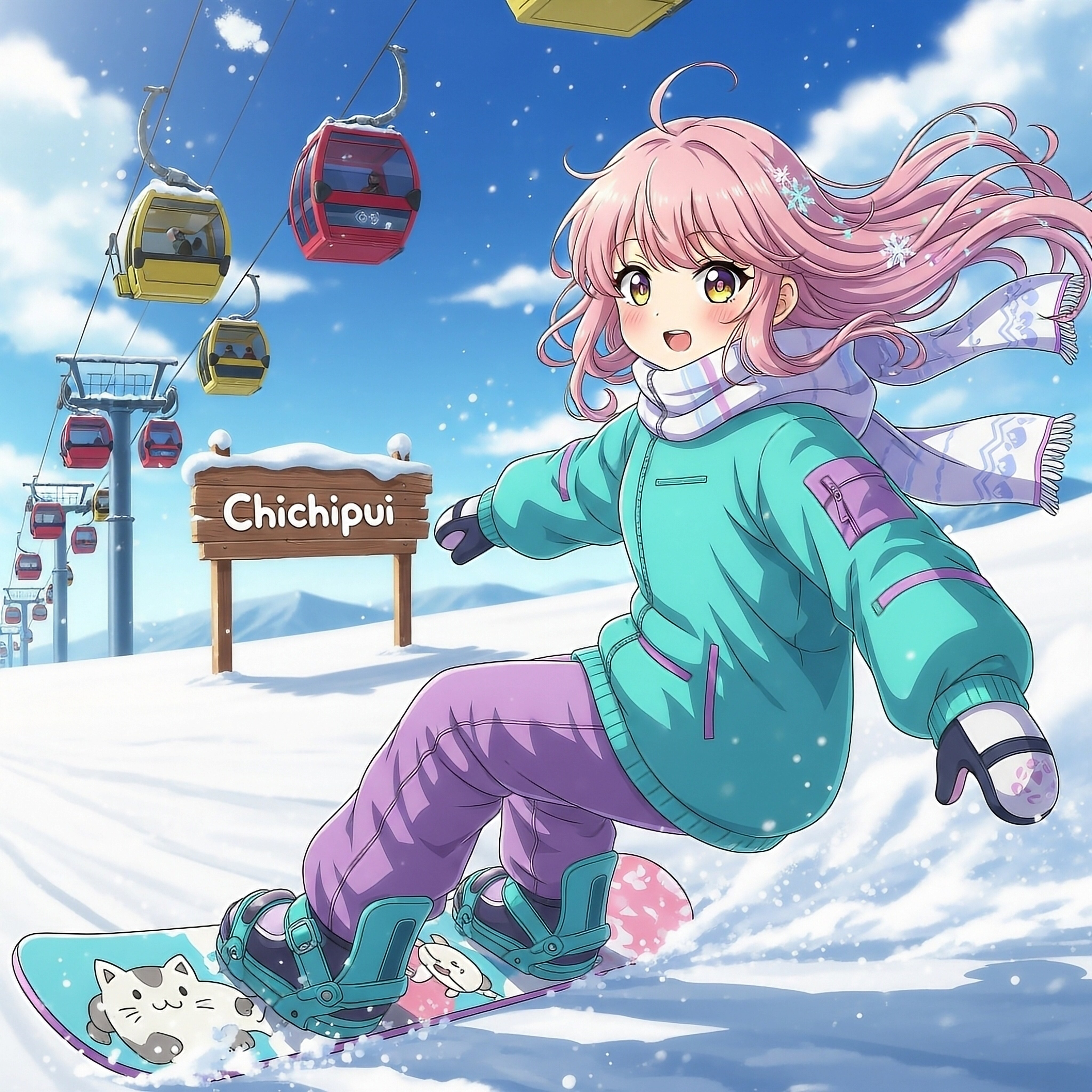 スノボ | の人気AIイラスト・グラビア