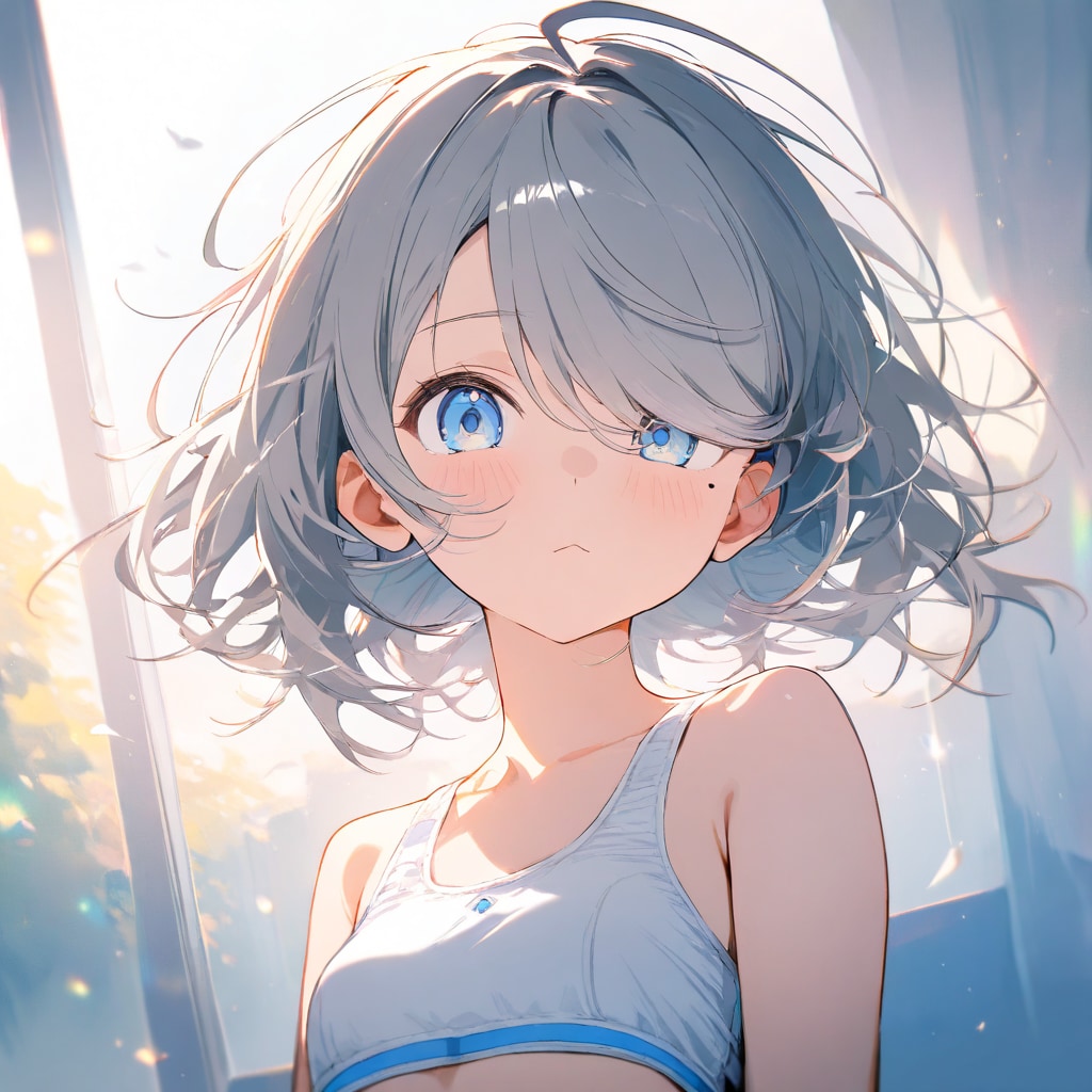 グレー泣きぼくろちゃん
