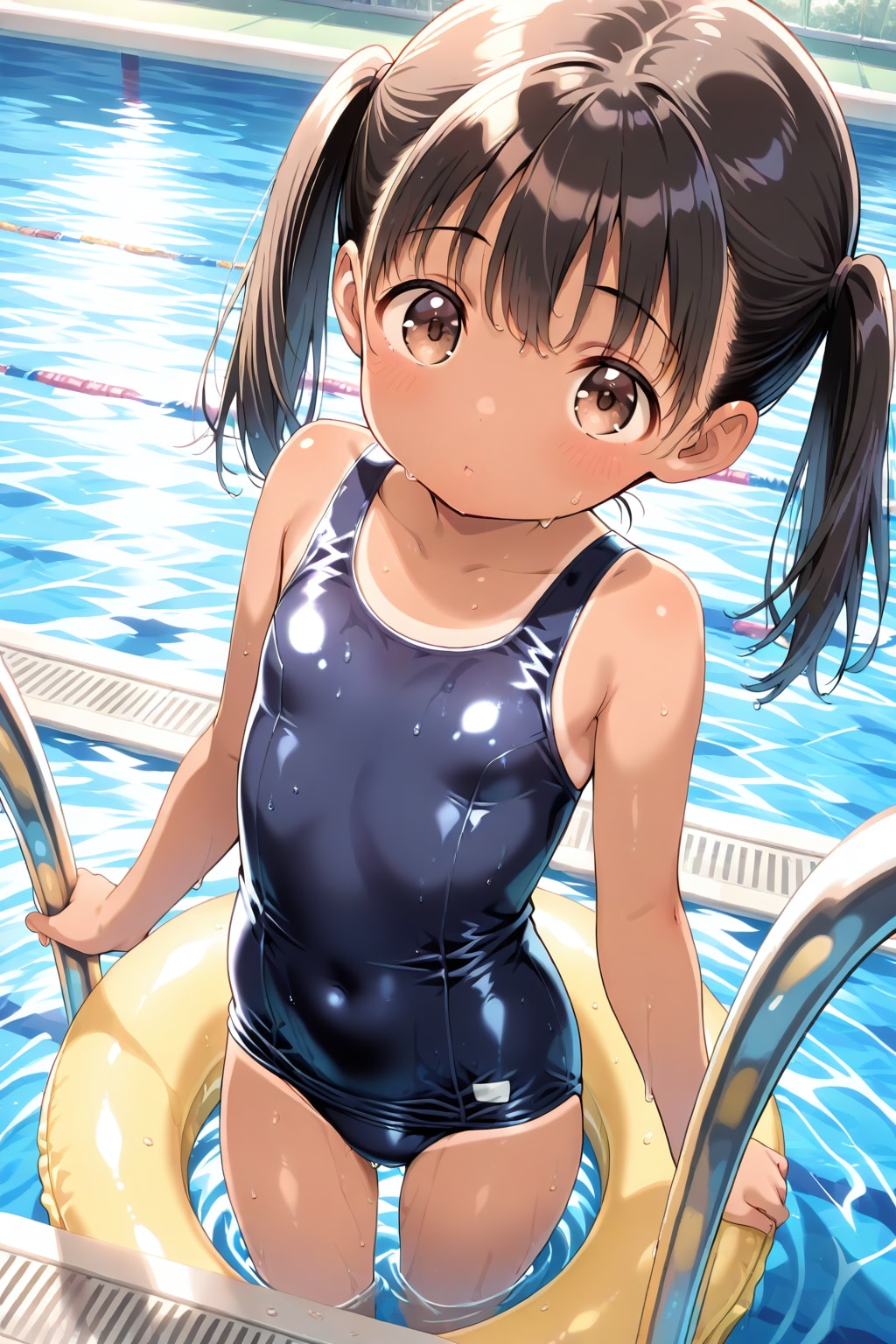 スク水美少女
