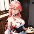 巫女ウェイトレス　〜コスチューム・カフェ〜 S型 3枚目