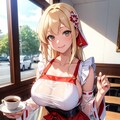 巫女ウェイトレス　〜コスチューム・カフェ〜 S型 5枚目