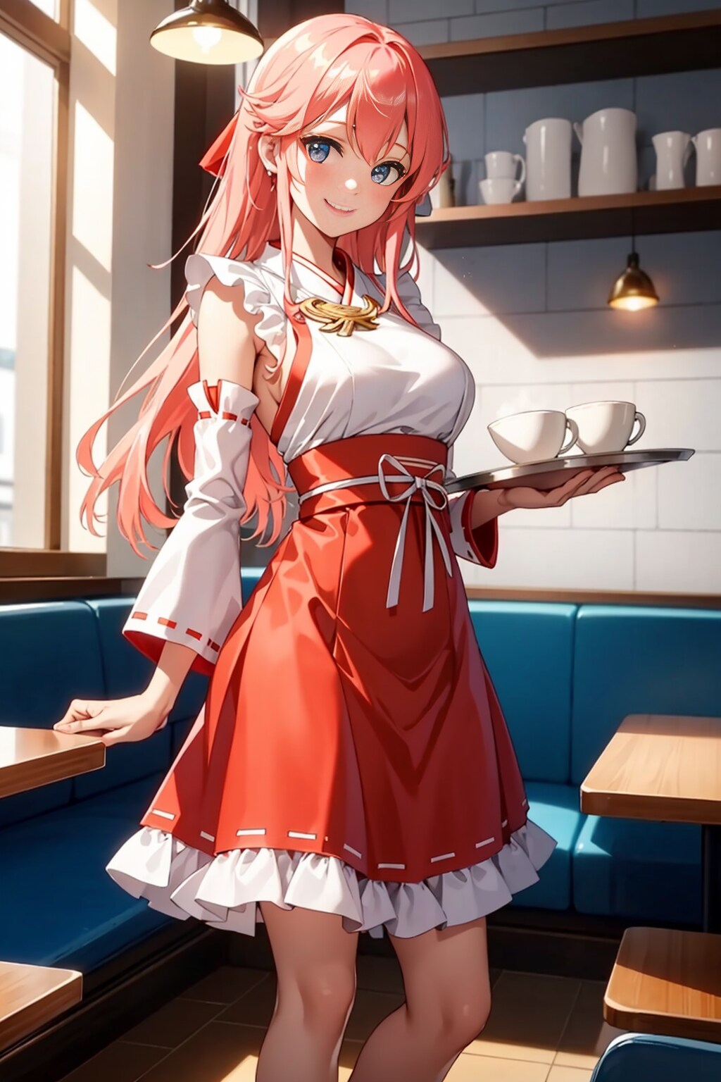 巫女ウェイトレス　〜コスチューム・カフェ〜 S型