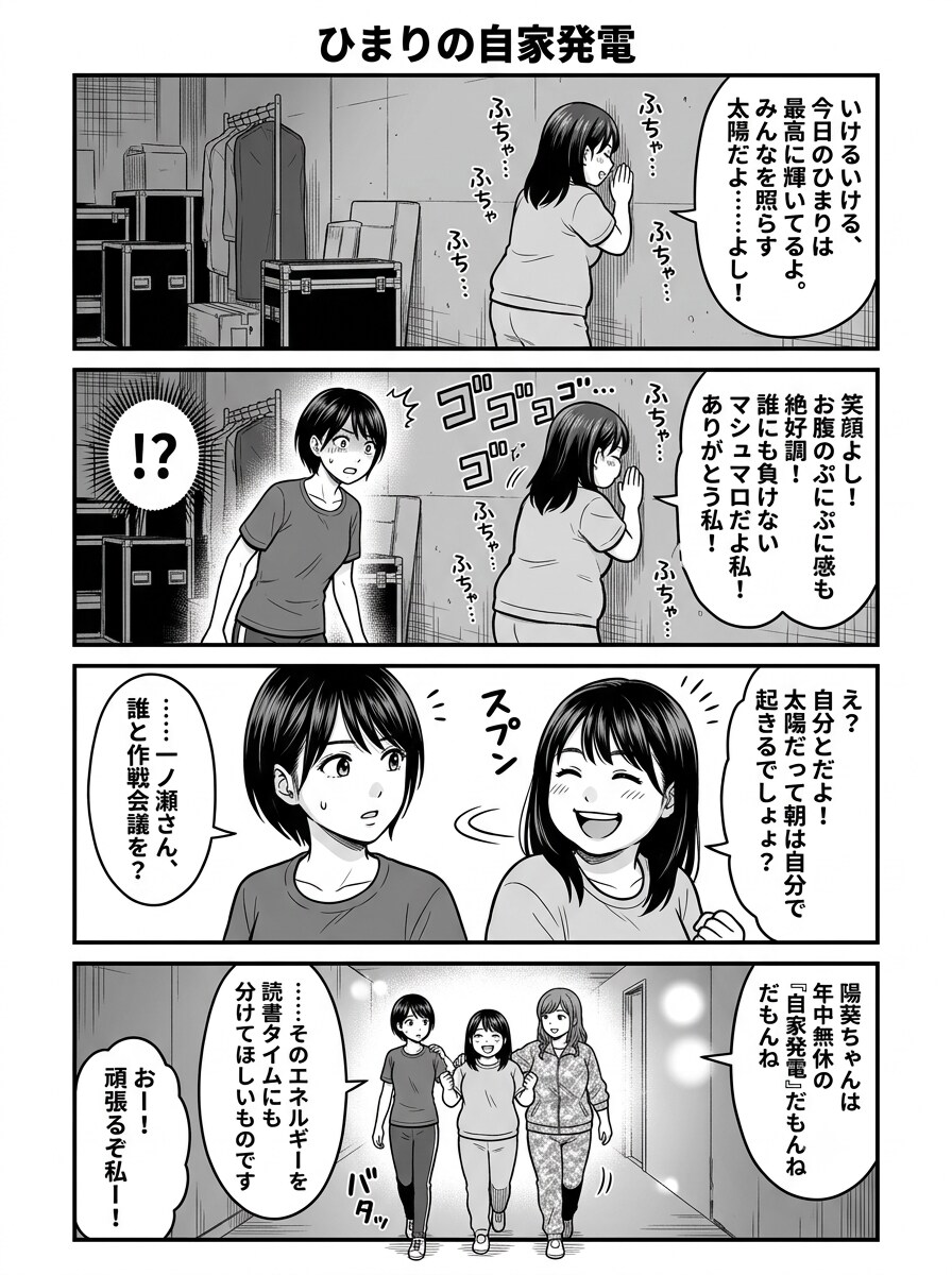 マンガなPuni-Paletteの３人
