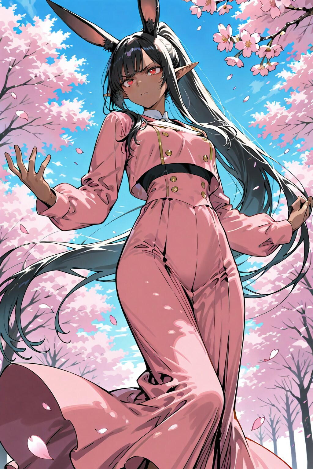 桜色うさぎ | の人気AIイラスト・グラビア