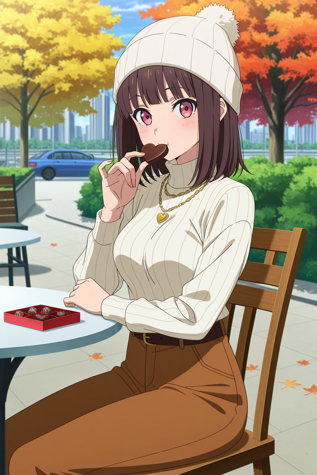 チョコをちょこっと、架純さん