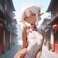 チャイナっぽい雰囲気の薄い布 4枚目