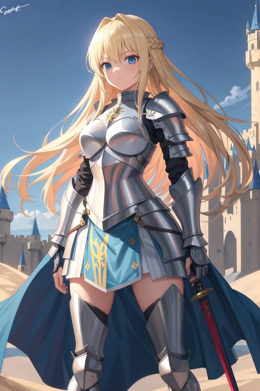 美少女騎士 | の人気AIイラスト・グラビア