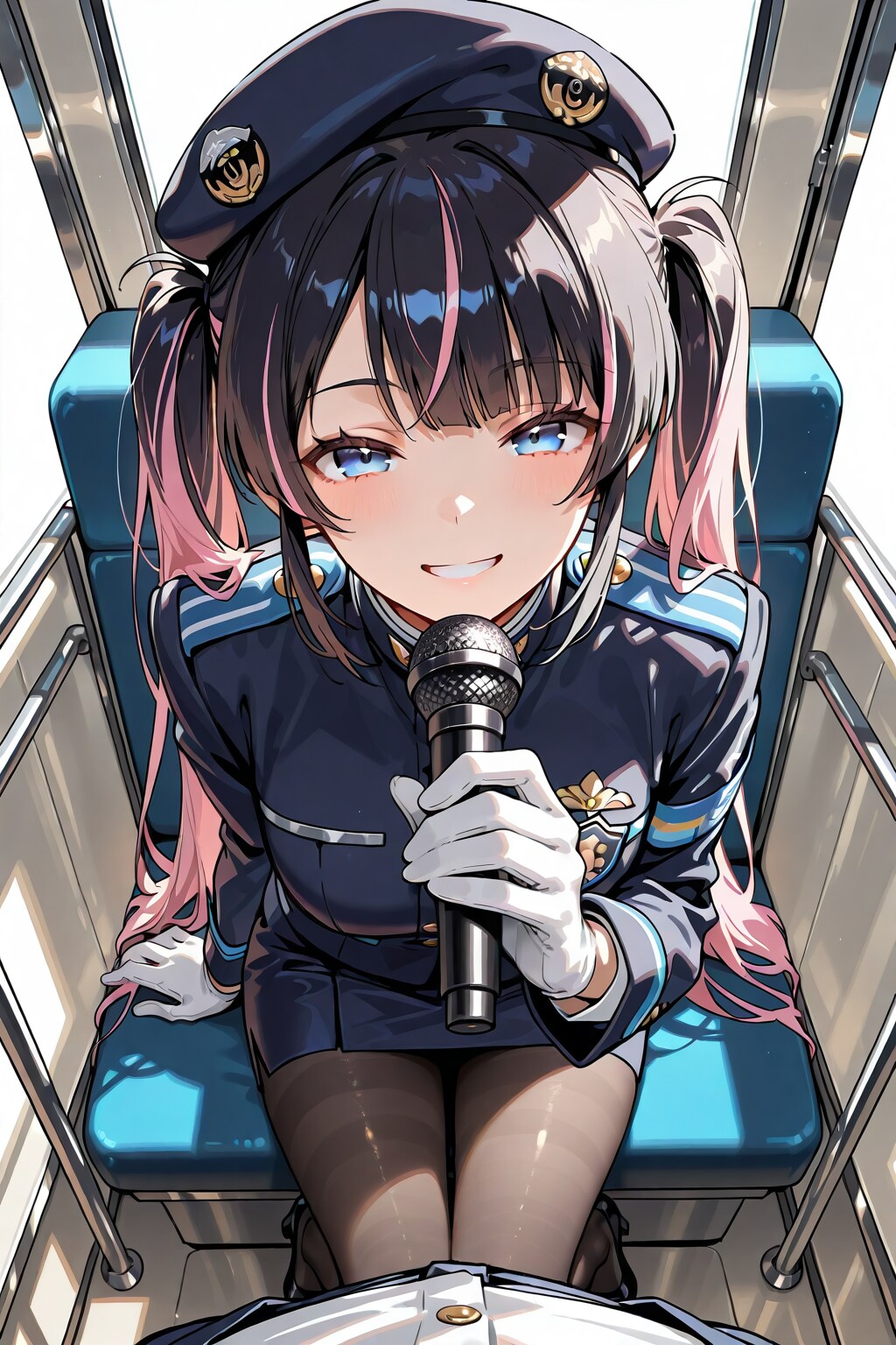 走行中は安全のためご着席くださいね？