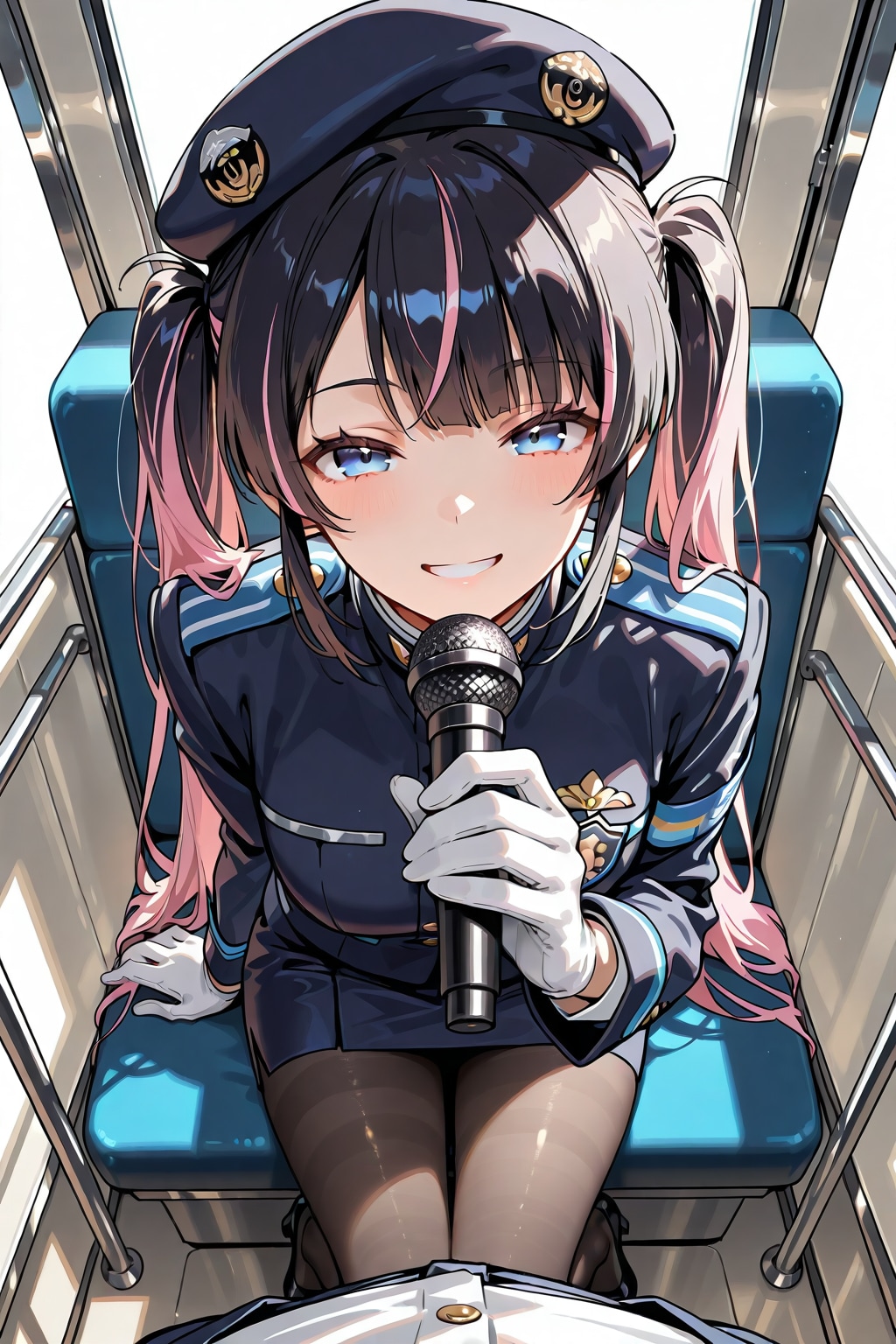 走行中は安全のためご着席くださいね？