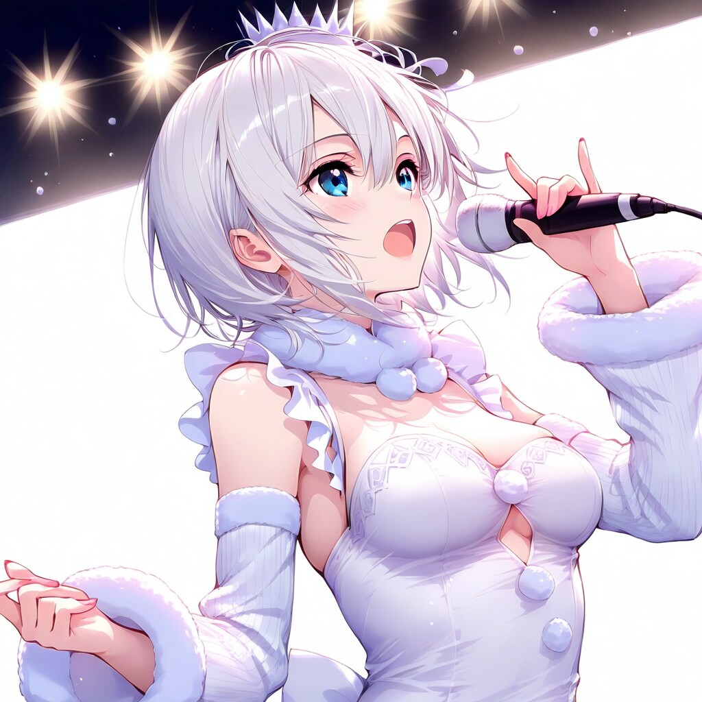 白のアイドル