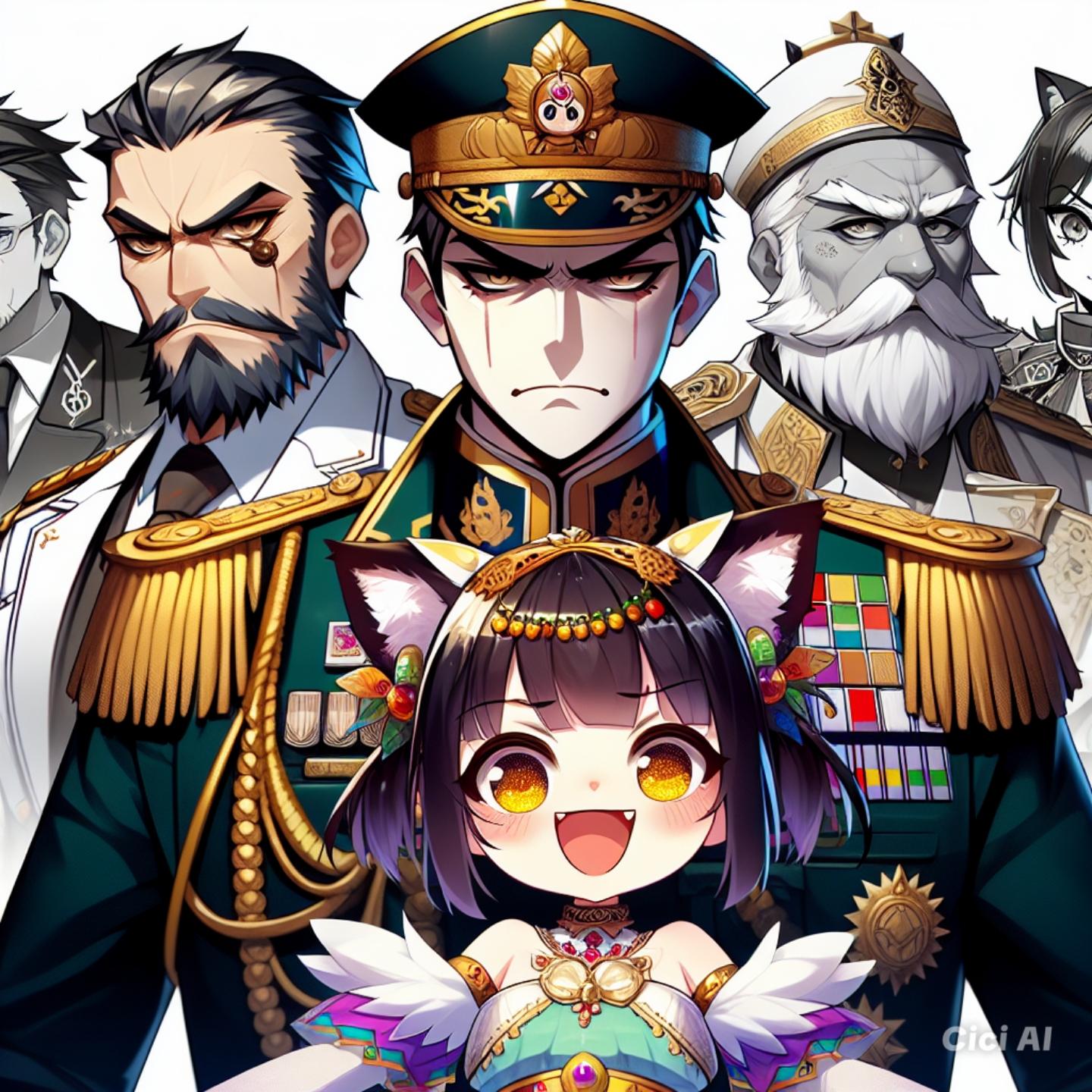 GC 会議 偉人召喚するか | の人気AIイラスト・グラビア