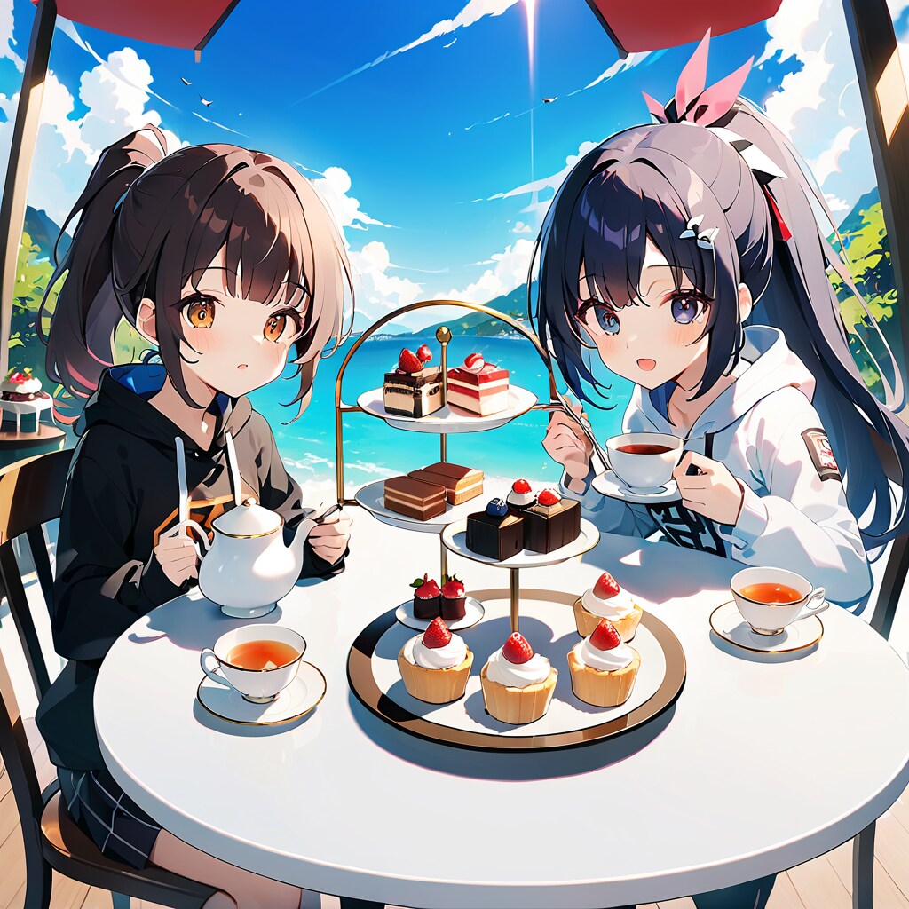 紅茶＆ケーキと糖の摂取量。