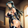 ニコ・ロビン_ボンデージ_SFW 3枚目