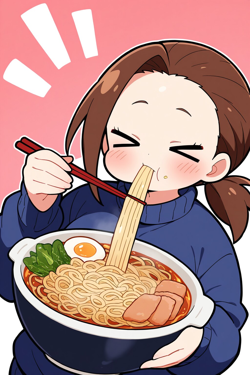 ラーメンおいしい　その４ | の人気AIイラスト・グラビア