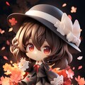 フュギュアビネット風の宇佐見蓮子　東方project　秘封倶楽部より 3枚目
