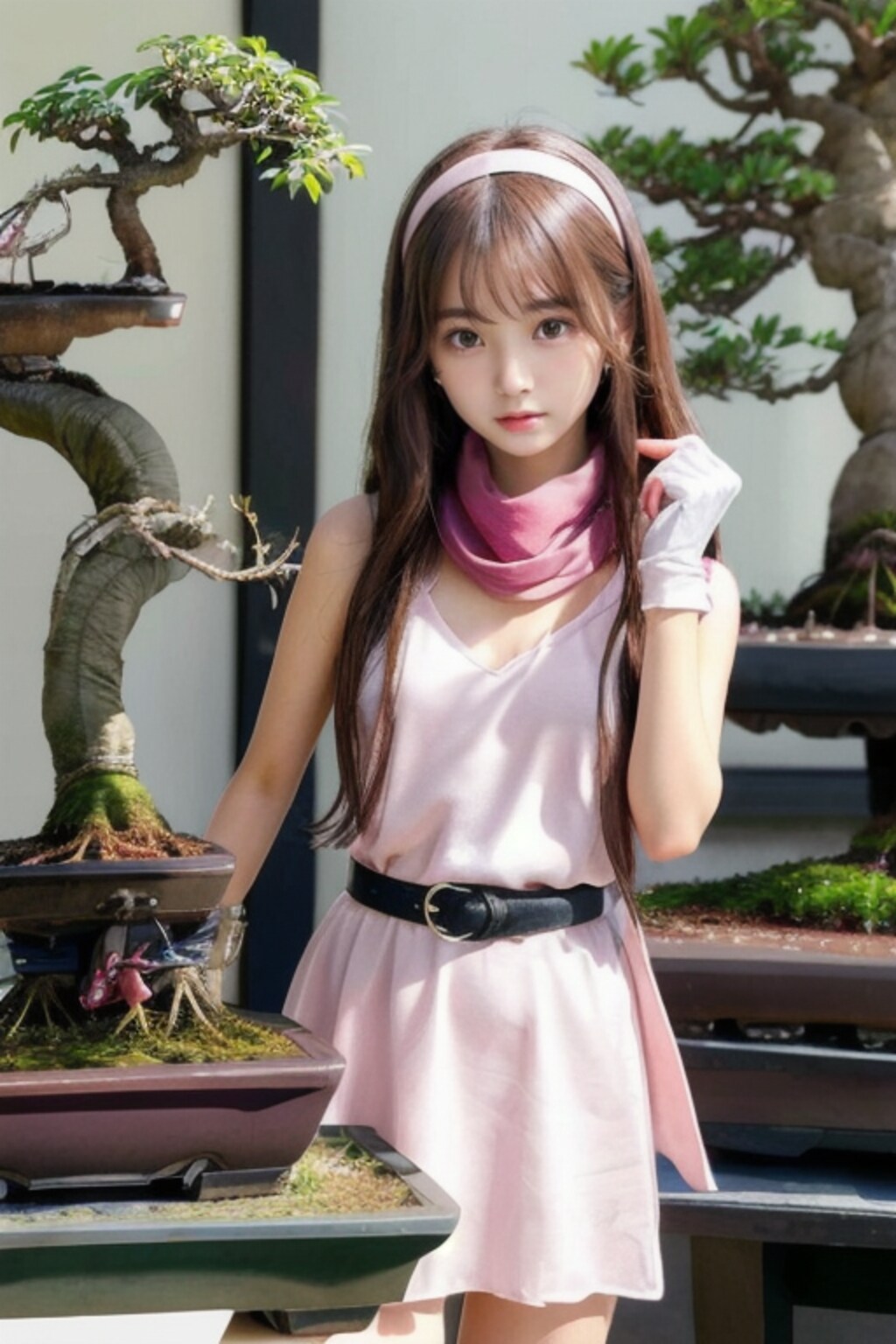 盆栽屋の看板娘