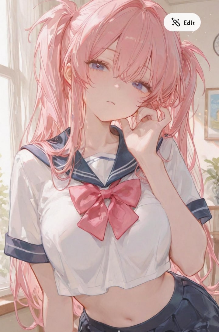 へそ出し美琴ちゃん