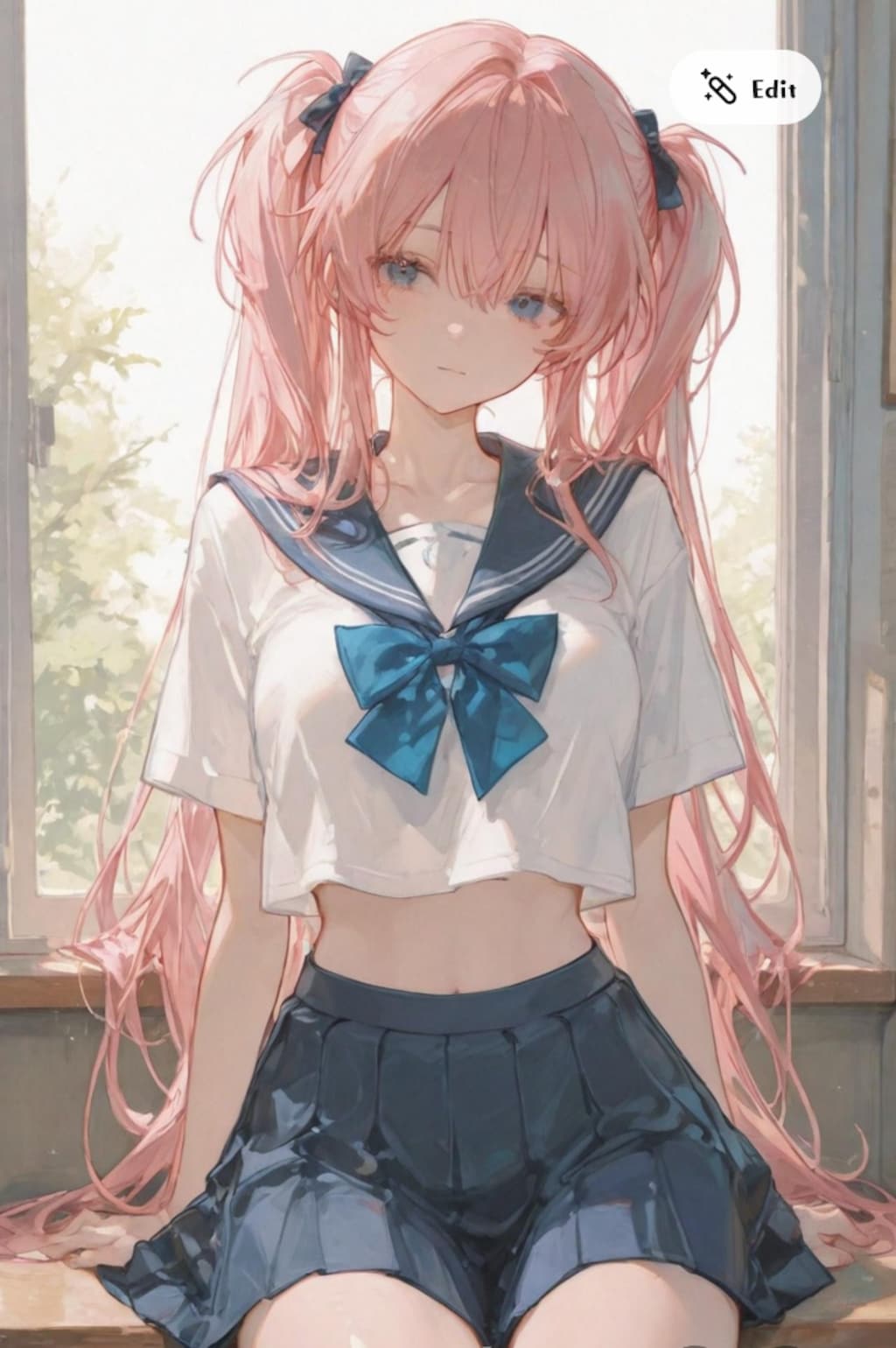 へそ出し美琴ちゃん