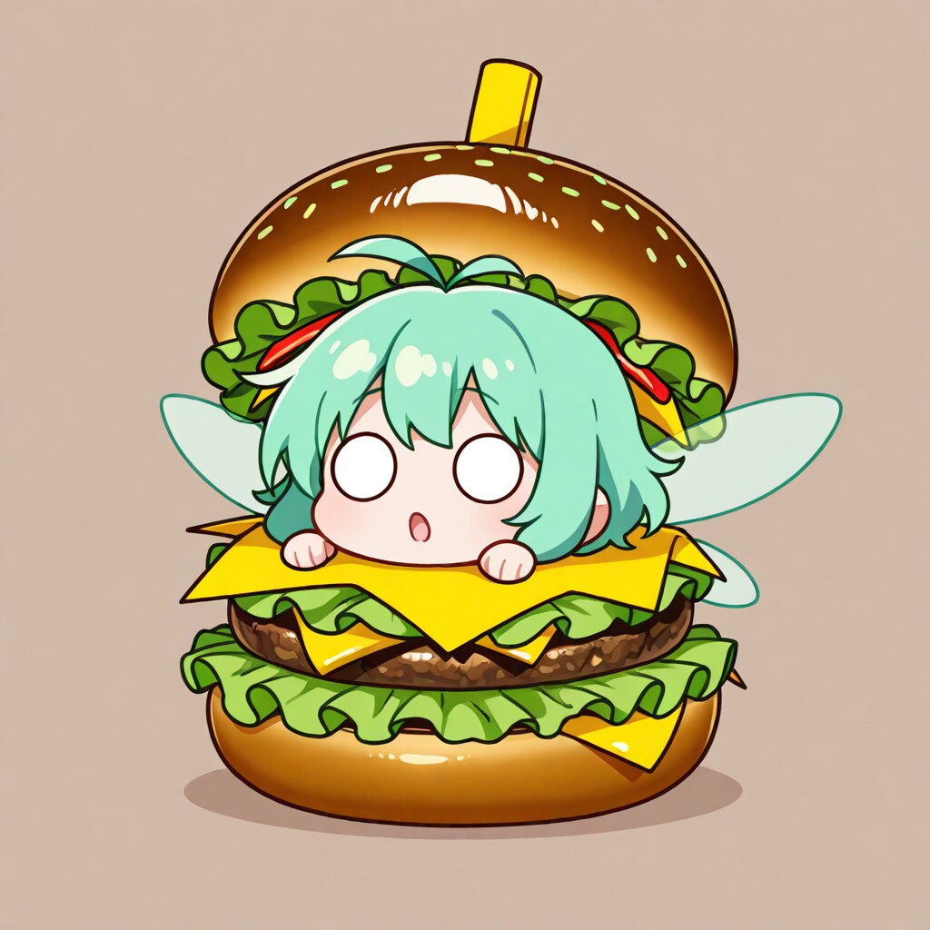 ハンバーガーの妖精ちゃん