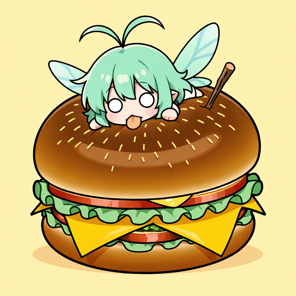 ハンバーガーの妖精ちゃん