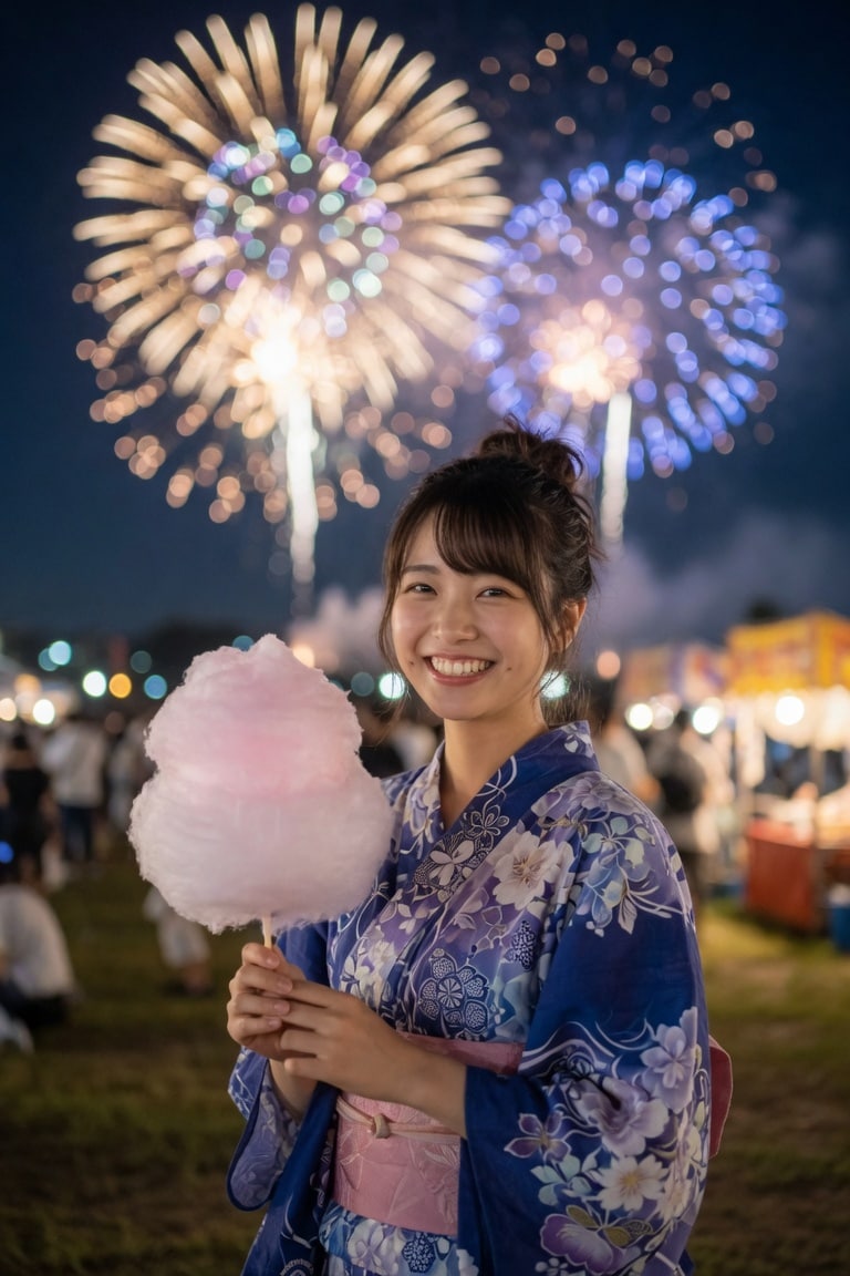 夏祭り、君との思い出