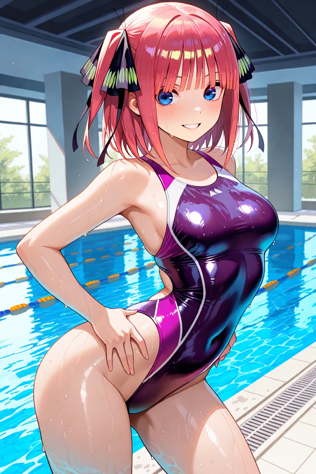二乃競泳水着♪