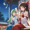 『博麗神社の夜咄 第37話｜例大祭前夜の縁側問答 "呪い"と"祝い"のシステム論』 3枚目
