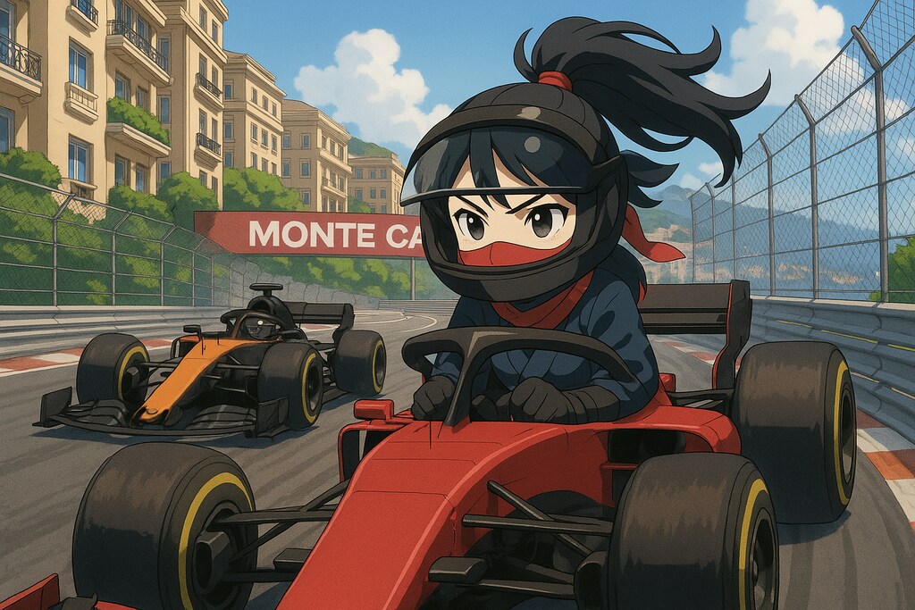 ここはモナコモンテカルロ、絶対に抜けない抜け忍