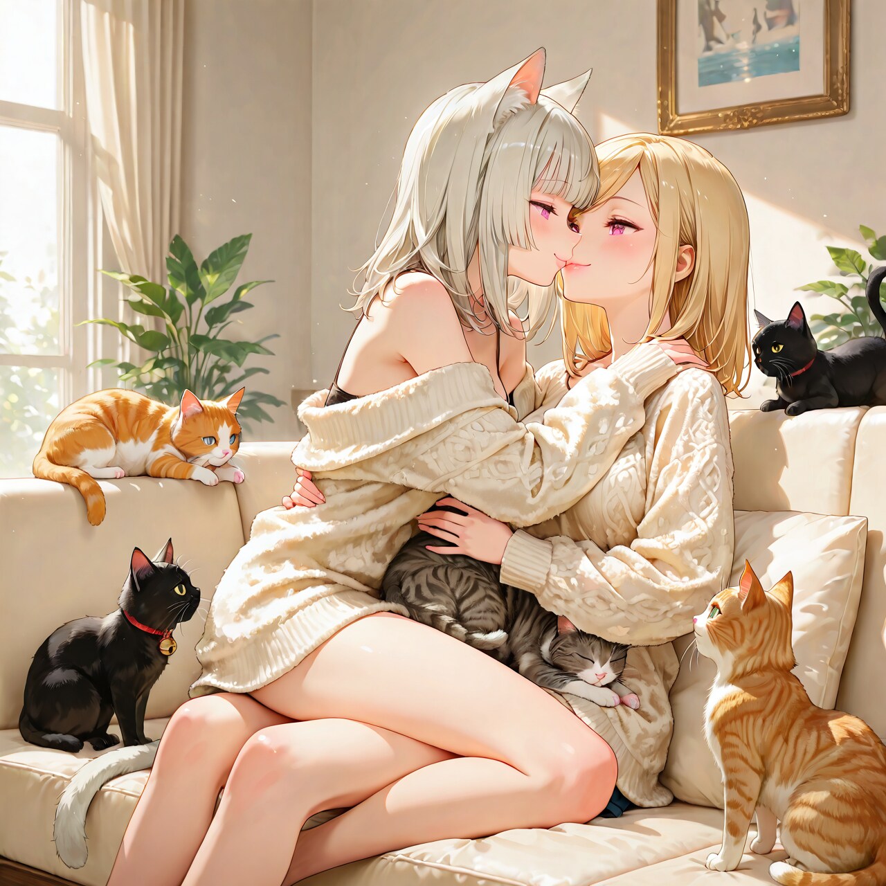 ねこ甘え