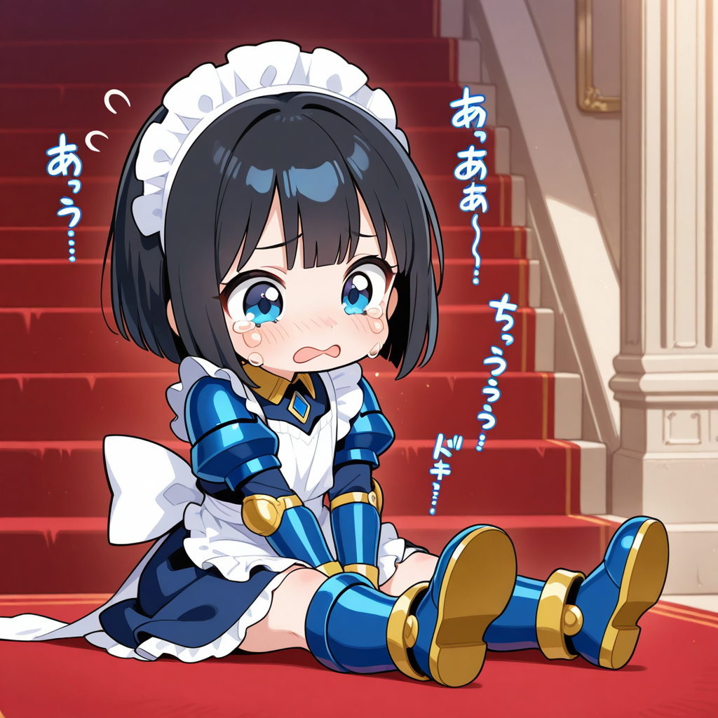 ちび過ぎるアーマーメイド