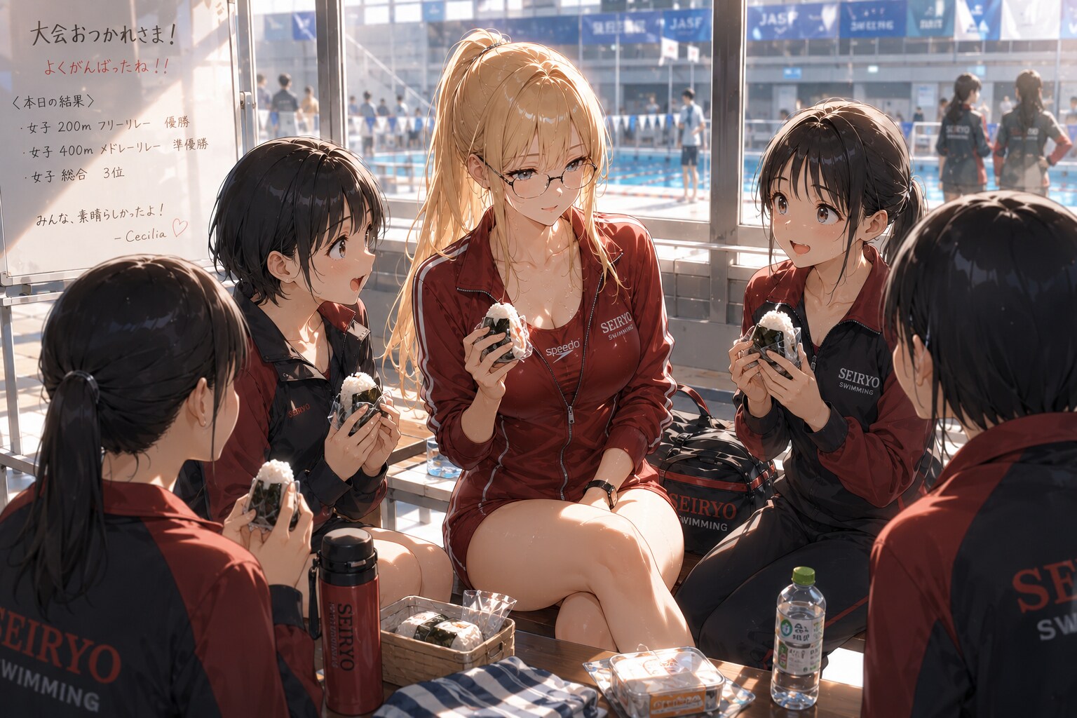 大会の後
