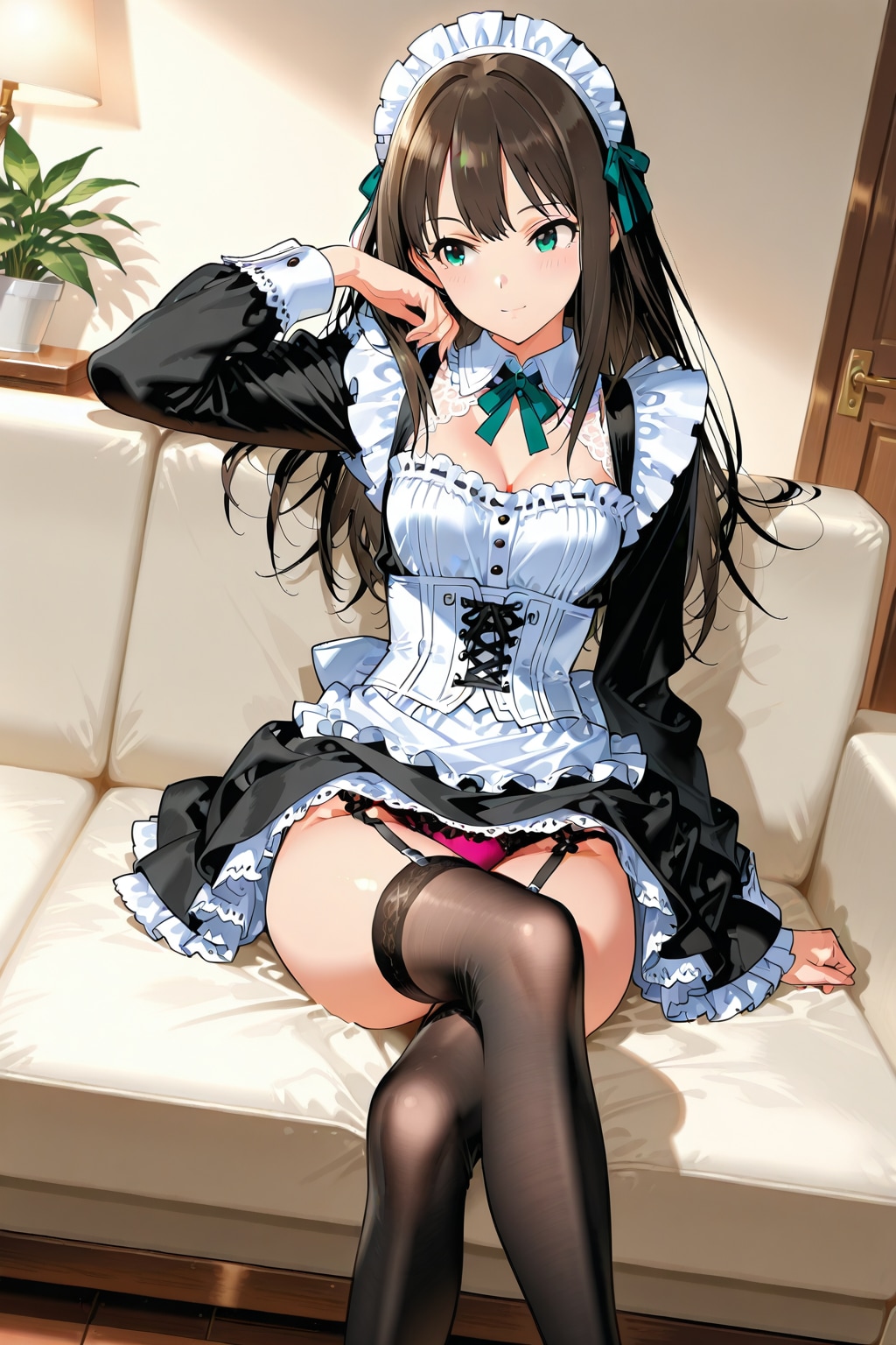 1/01 おはよう・・・ねぇ教えて、どうしてメイド服の他にアレを用意してたの？　+　おまけ