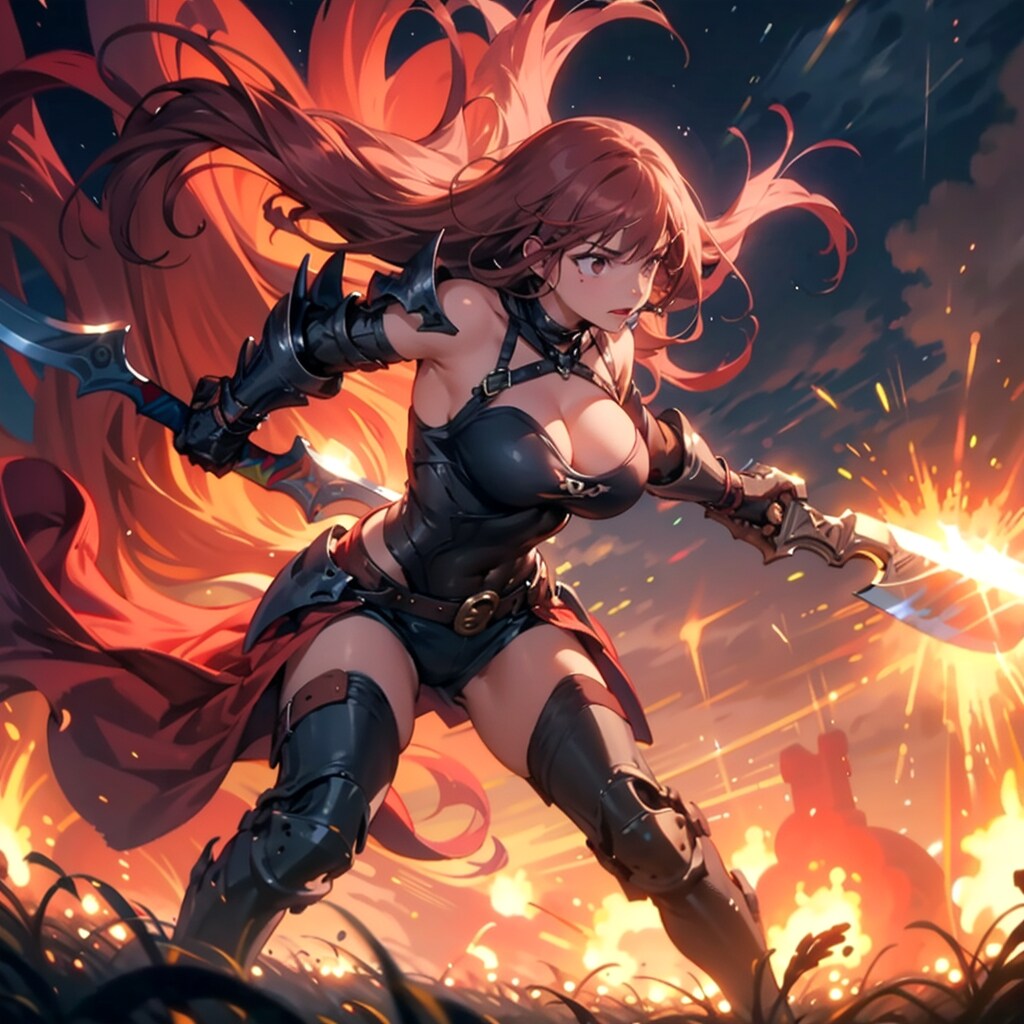 女戦士⑧