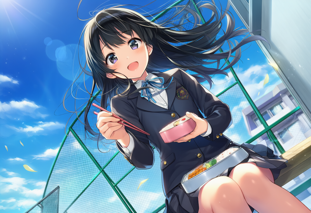 女子高生のお昼