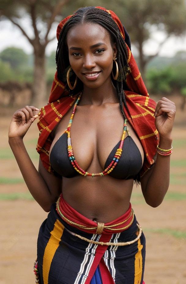 アフリカ人女性