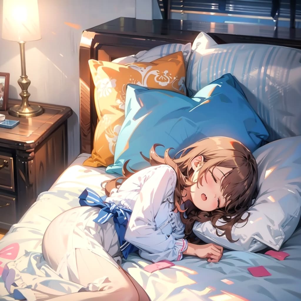 就寝中１ | の人気AIイラスト・グラビア