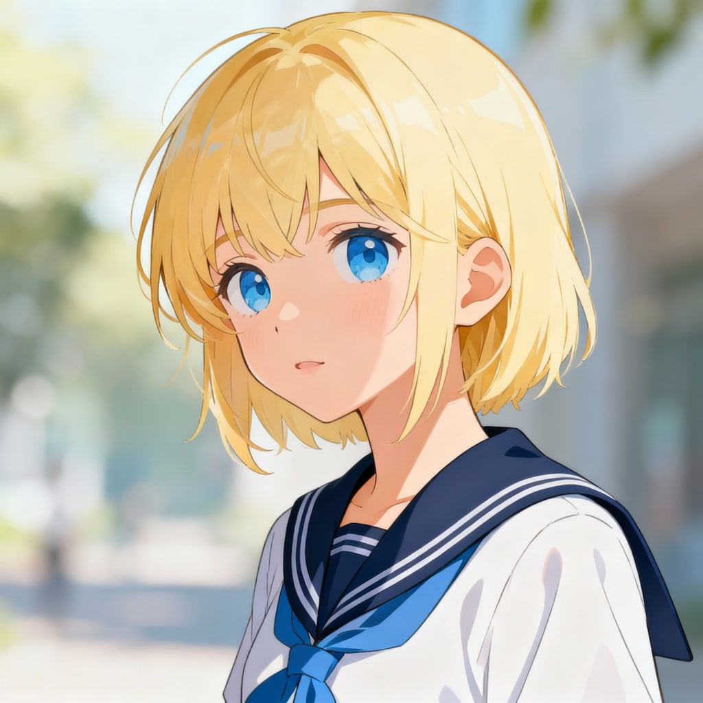 金髪セーラーガール_2025/10/20