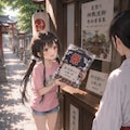 美咲、祭りに申し込み（町内会のお祭り物語） 7枚目