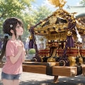 美咲、祭りに申し込み（町内会のお祭り物語） 5枚目