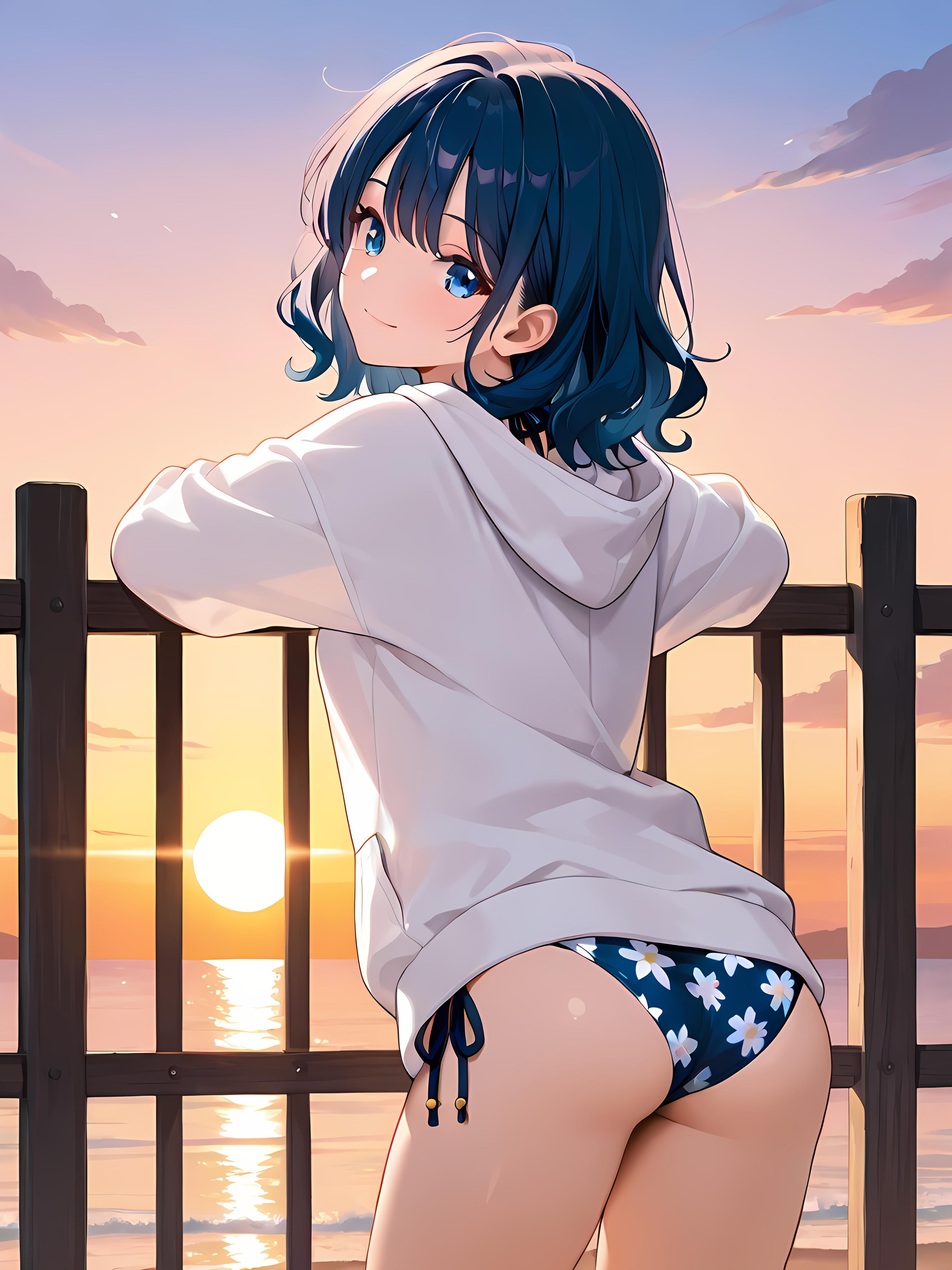 来年もこようね‼️ | の人気AIイラスト・グラビア
