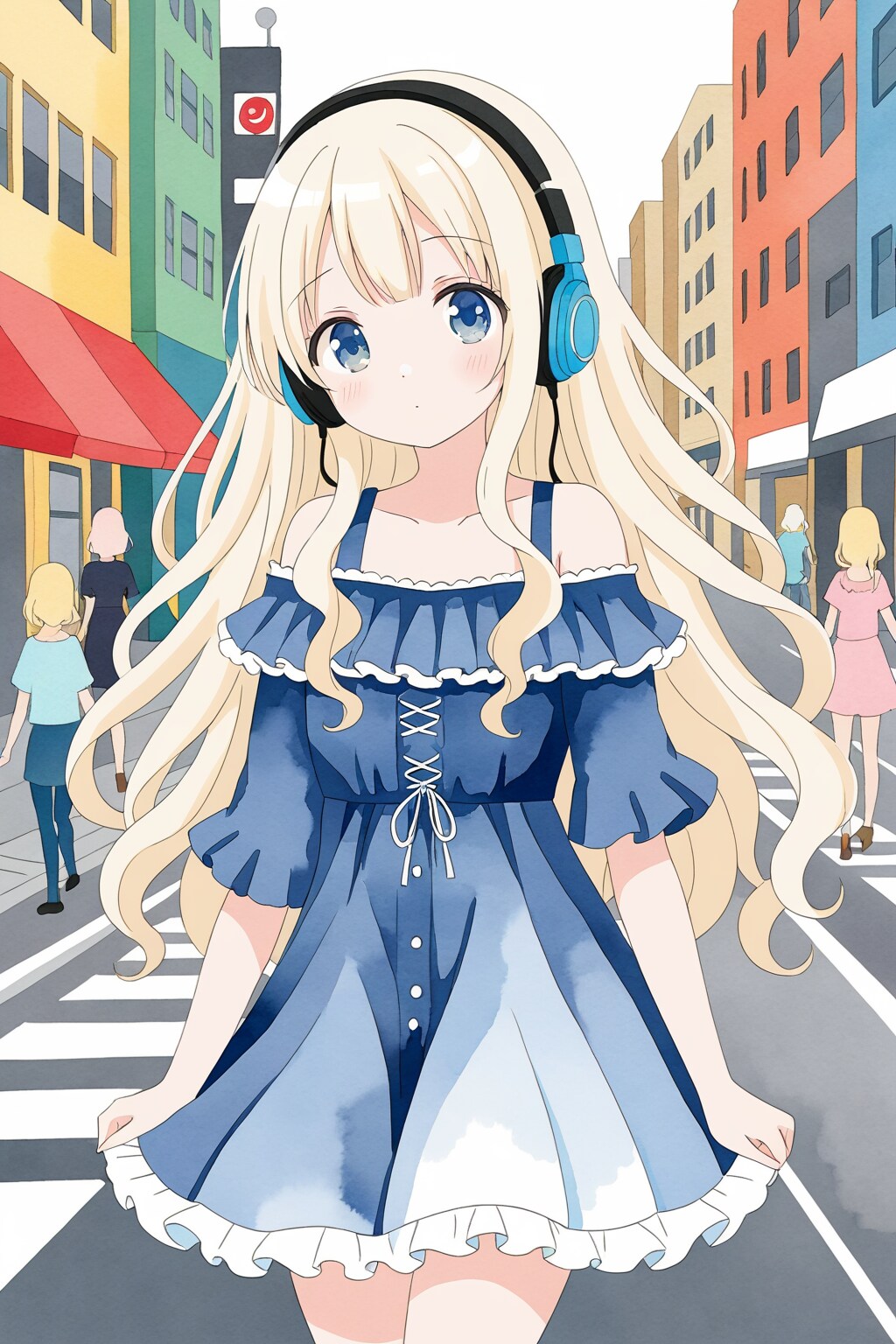 散歩中 | の人気AIイラスト・グラビア