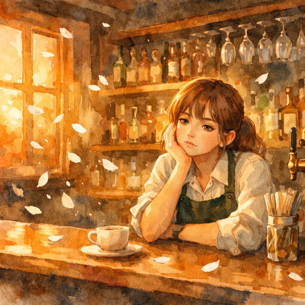 お客がいない時間