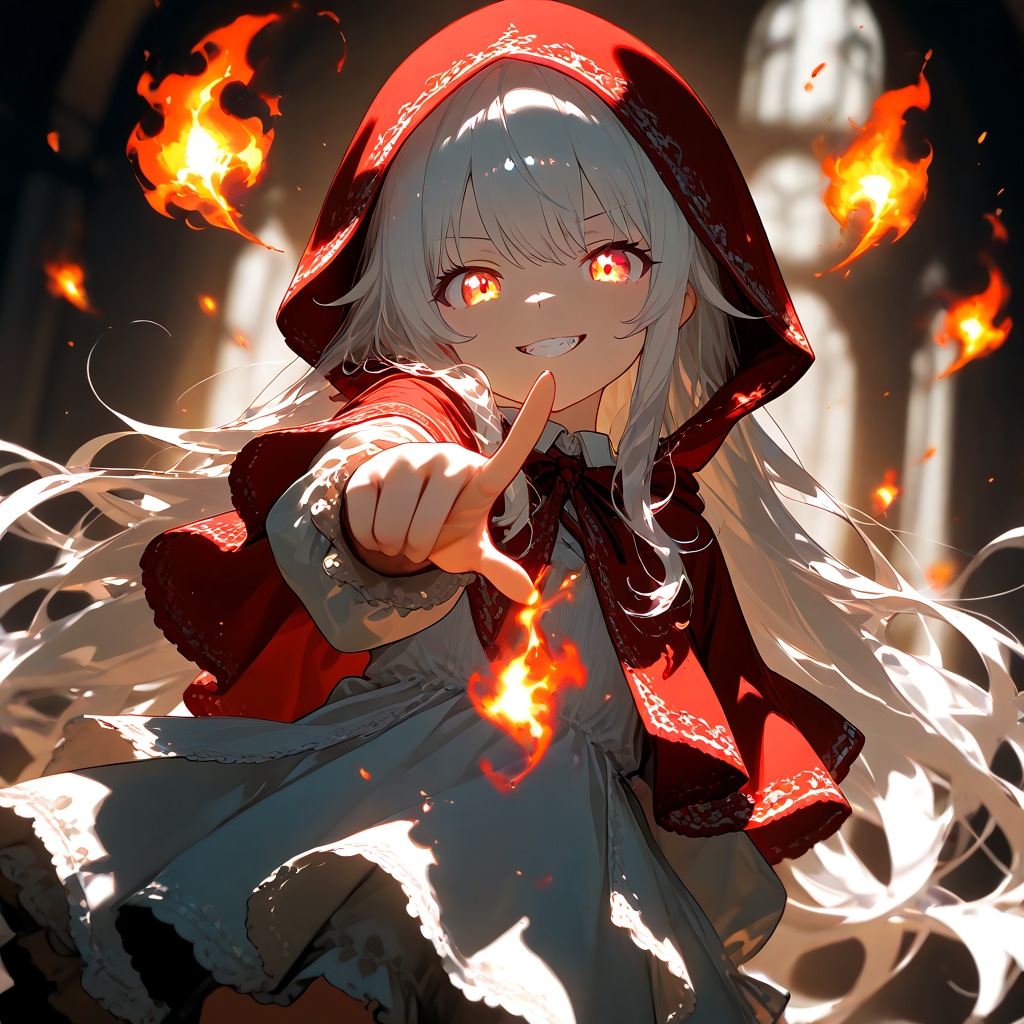 Illusion by the Flame / 炎に抱かれる幻