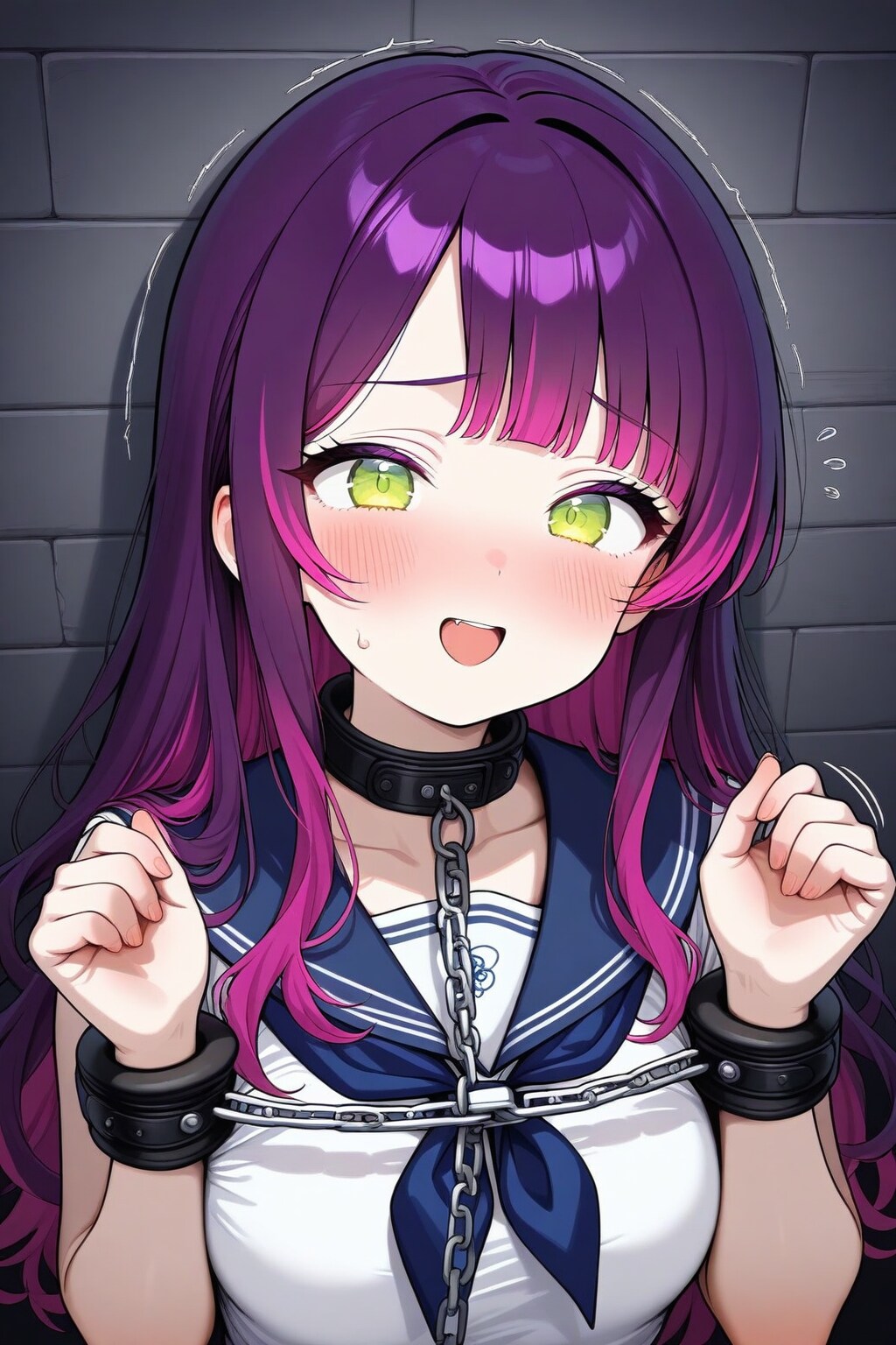 チョーカー ＋ 鎖