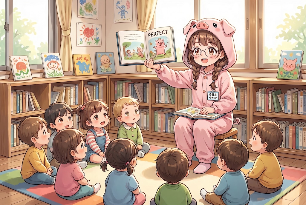 読み聞かせ会・こんな感じでやってます