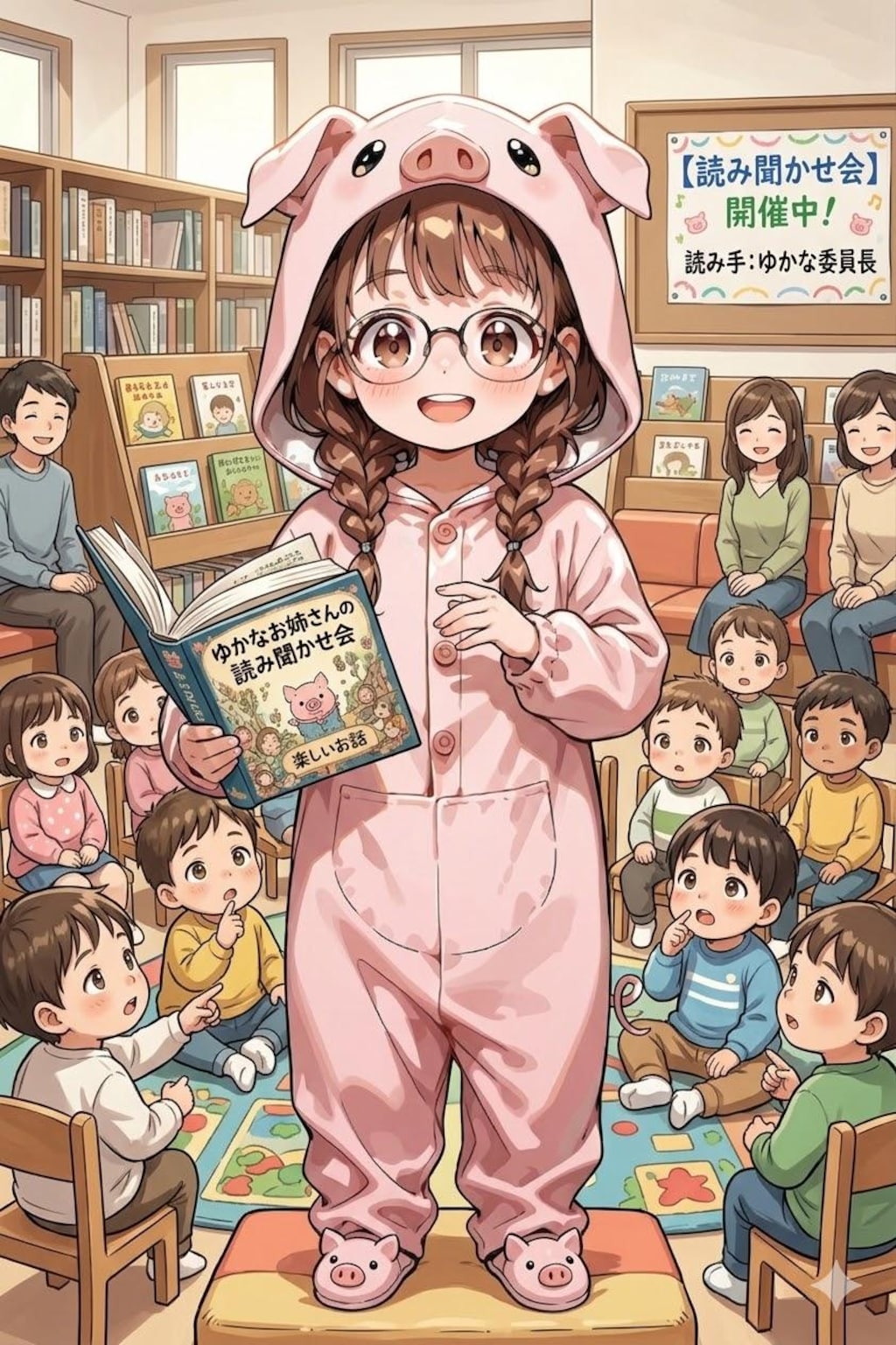 読み聞かせ会・こんな感じでやってます